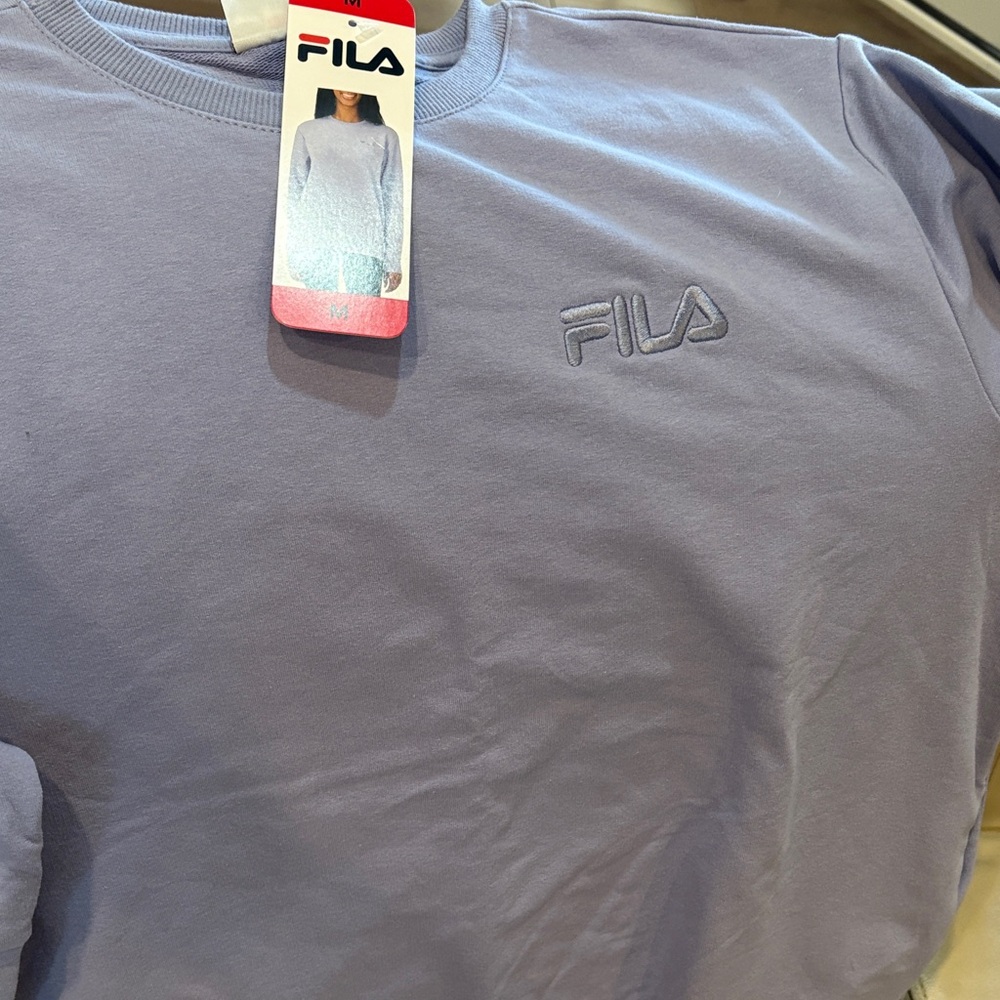 Fila Light Purple Crewneck